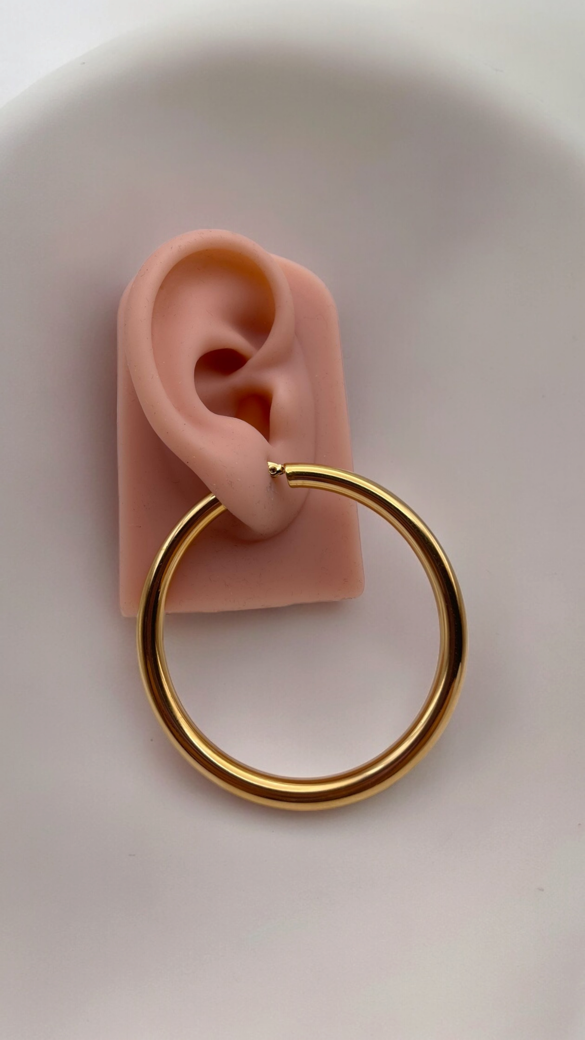 Stainless Steel Hoop Earrings