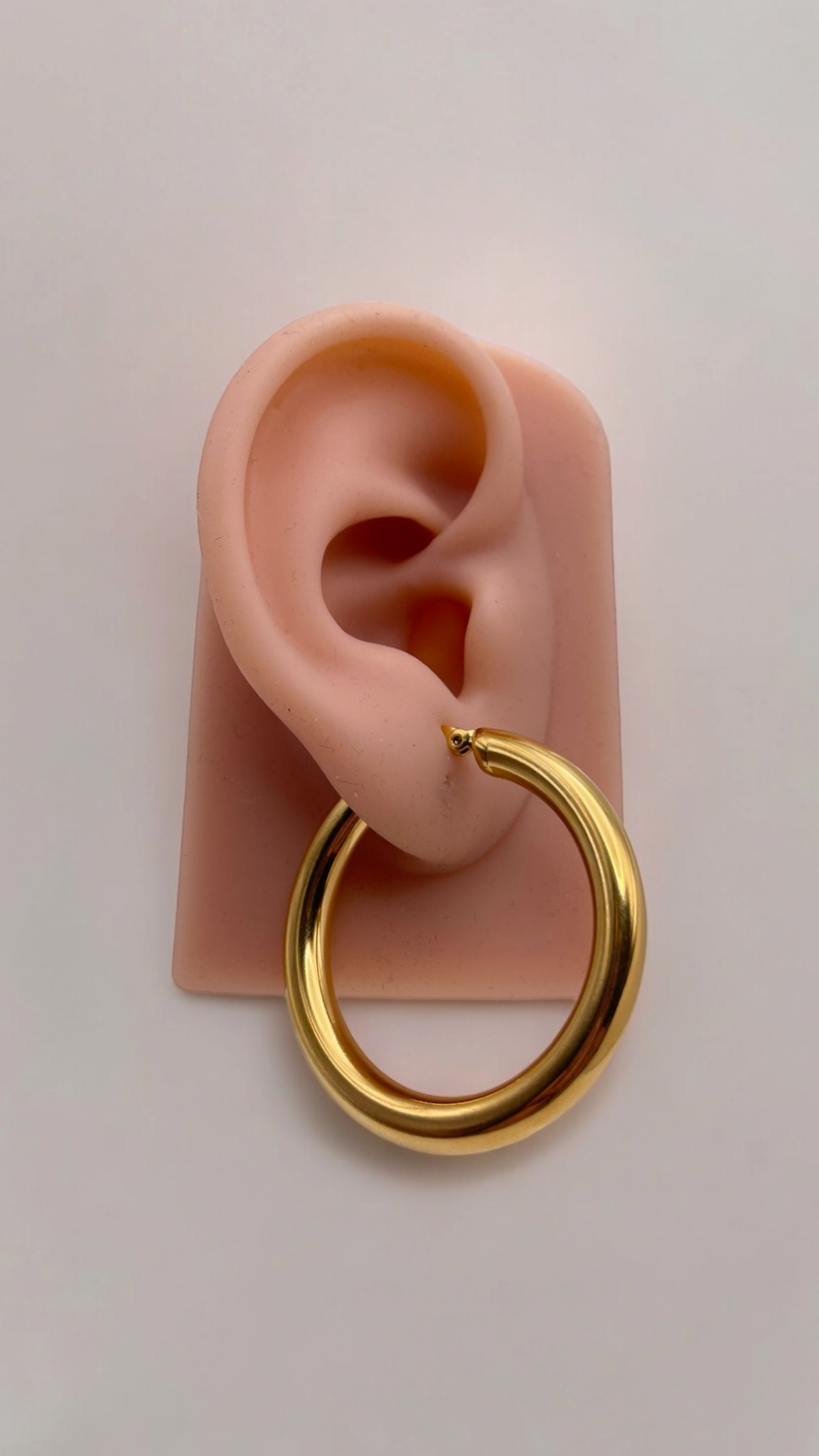 Stainless Steel Hoop Earrings