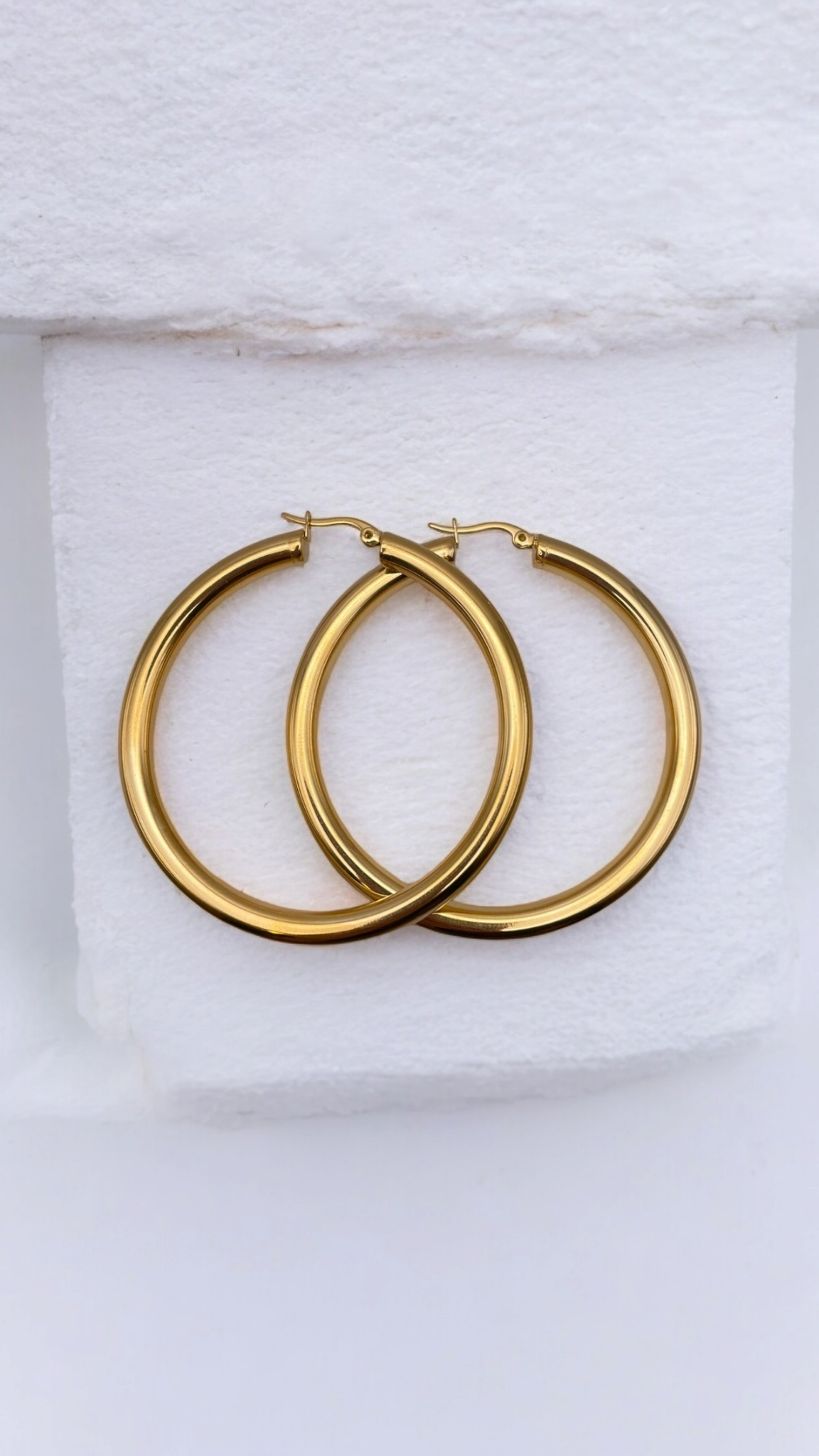 Stainless Steel Hoop Earrings