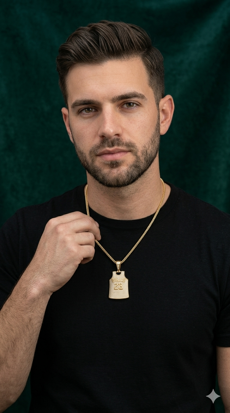 STAINLESS  STEEL 23 SHIRTS PENDANTS
