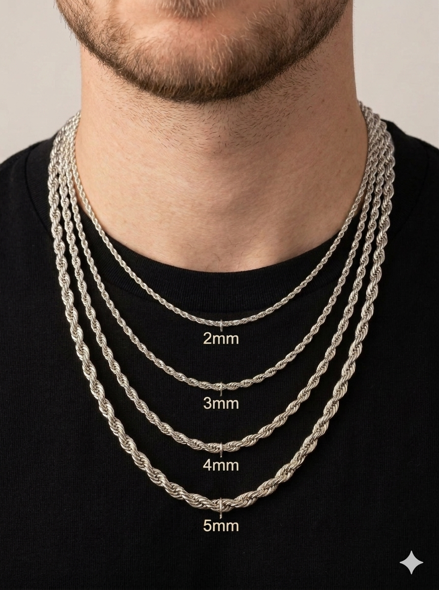 Stainless Steel Rope Chain