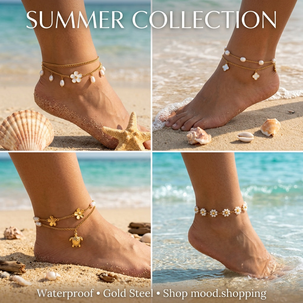 Stainless Steel Anklets